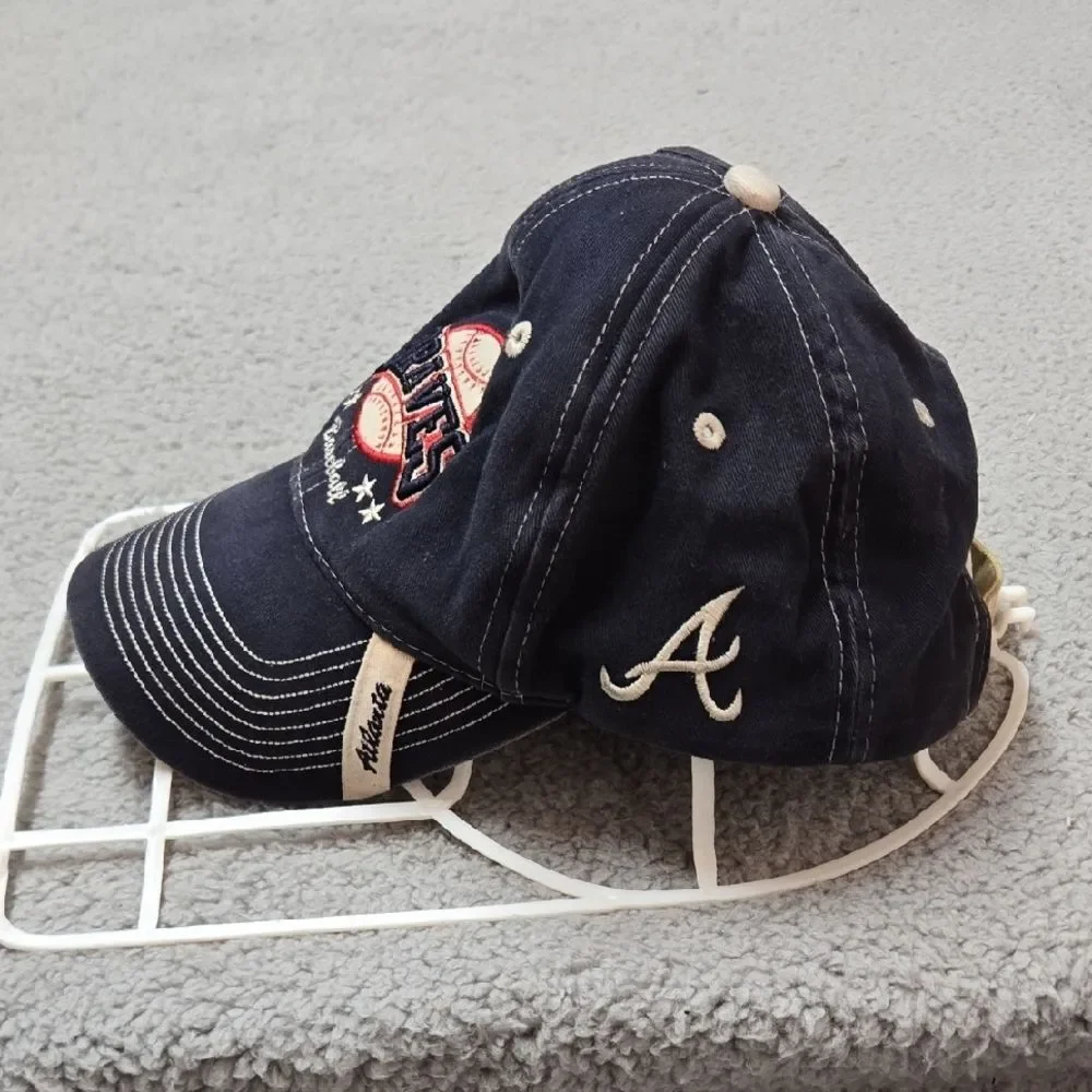Braves Kids Cap - Navy and White